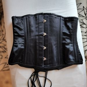 Orchard Corset CS411 Black Satin size 24